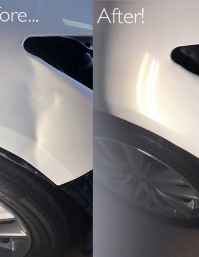 Before and After Dent Repairs