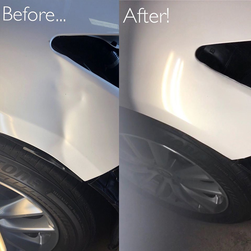 Before and After Dent Repairs